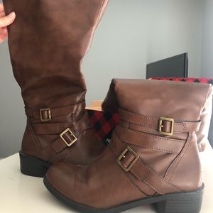 Brown Rider Boots